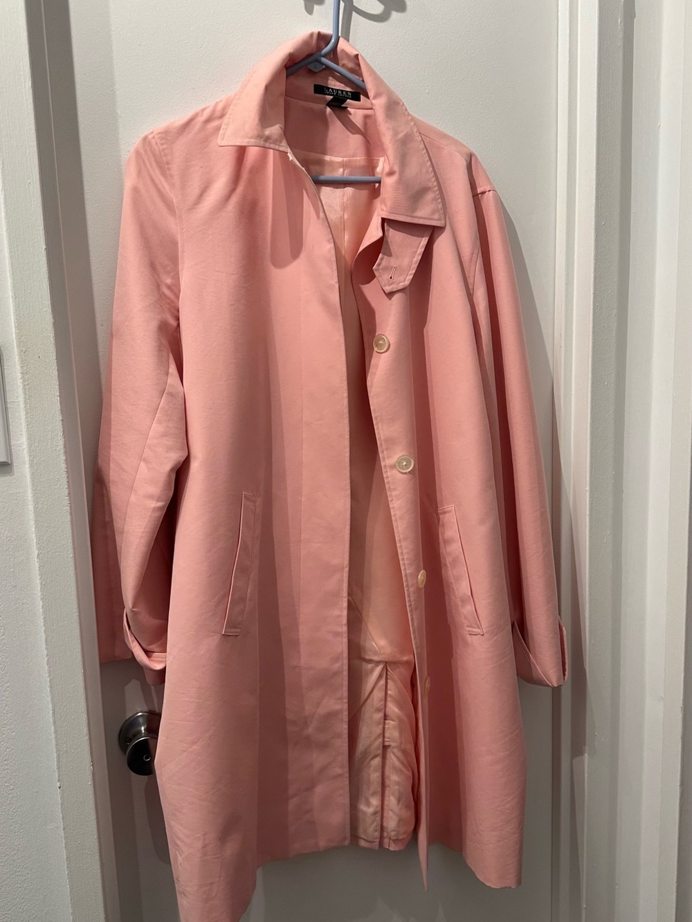 Lauren Ralph Lauren Pale Pink Women's Coat